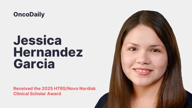 Jessica Hernandez Garcia: Grateful to Be Selected as an HTRS Clinical Scholar Award Recipient
