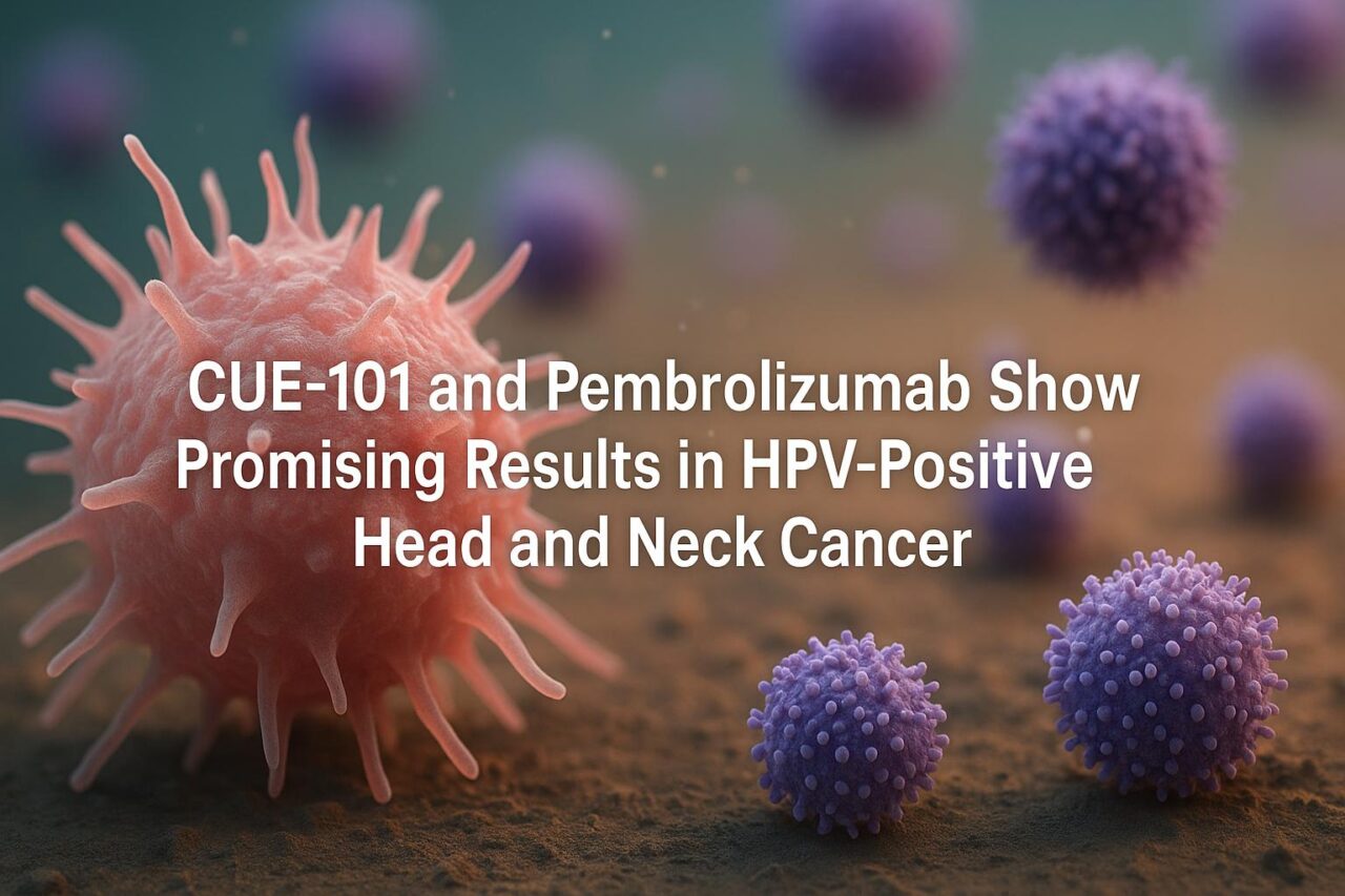 CUE-101 and Pembrolizumab Show Promising Results in HPV-Positive Head and Neck Cancer