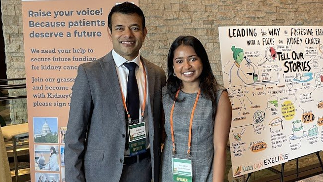 Sumanta Pal: Ruchi Agarwal Presented Her Work on International Kidney Cancer Trial Availability