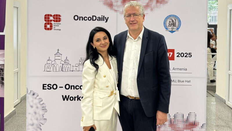 Amalya Sargsyan: A Special Moment to Welcome European School of Oncology to Our Home Country