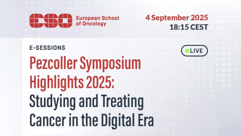 Pezcoller Symposium Highlights 2025: Studying and Treating Cancer in the Digital Era – ESO