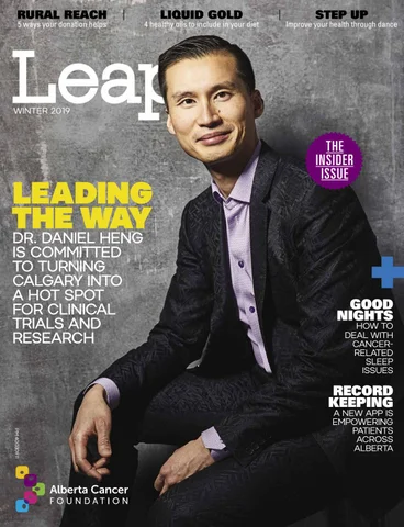 Dr. Daniel Heng – Breakthrough Research Award: Yvonne Awards 2025 4 Dr. Daniel Heng LEAP Winter 2019