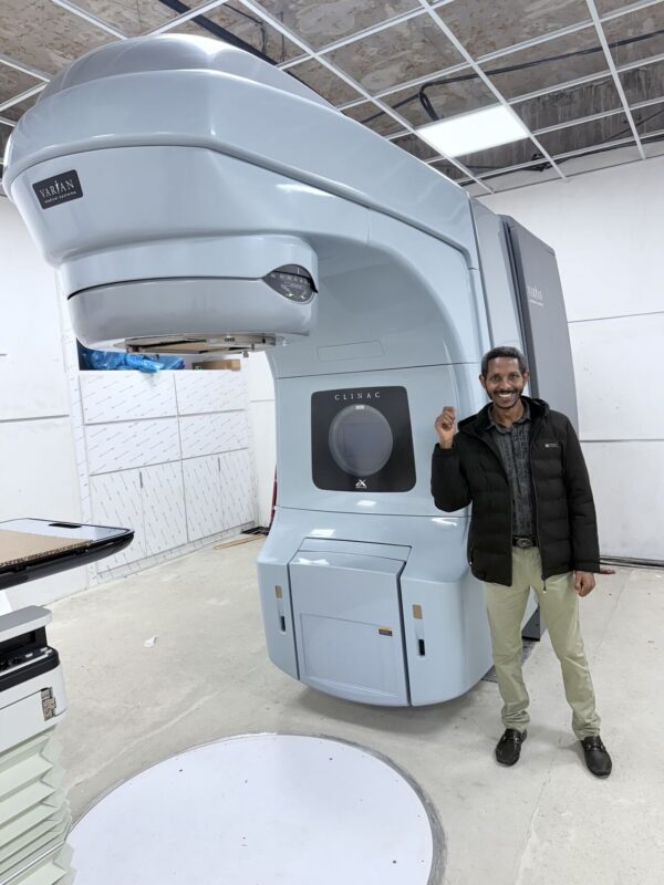Abdu Adem Yesufe: SPHMMC LINAC Installation Is Complete - A Milestone for Patient Care