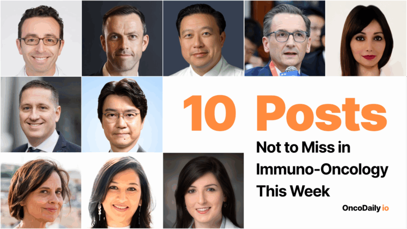 10 Must-Read Posts in Immuno-Oncology This Week