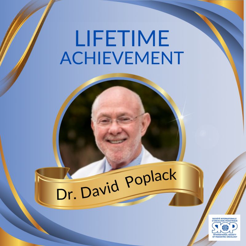 David Poplack Has Recieved the 2025 Lifetime Achievement Award - SIOP