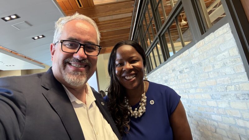 Ruben Mesa: Excited to Meet with My Inspirational Colleague J. Nwando Olayiwola at WI Advocate Health HQ