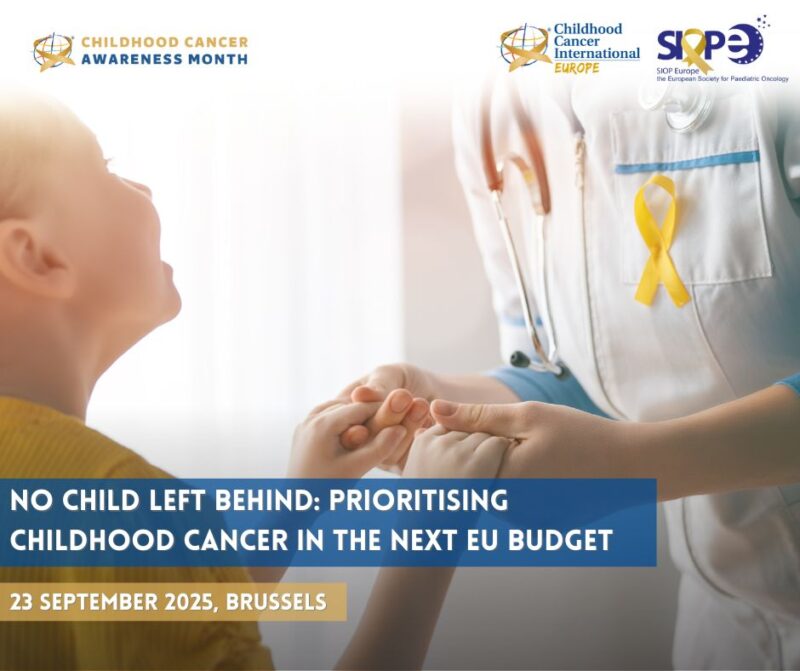 Gold September: Childhood Cancer Awareness Month Event 2025 - CCI Europe