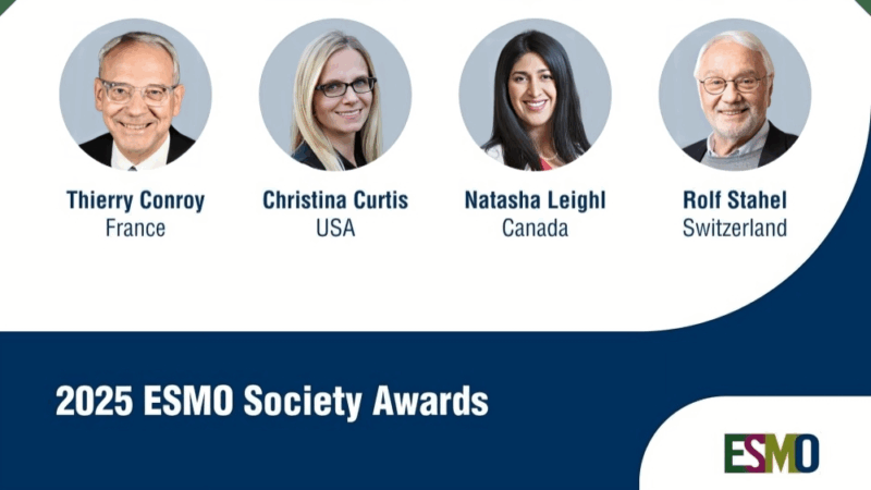 The 2025 ESMO Society Award Recipients