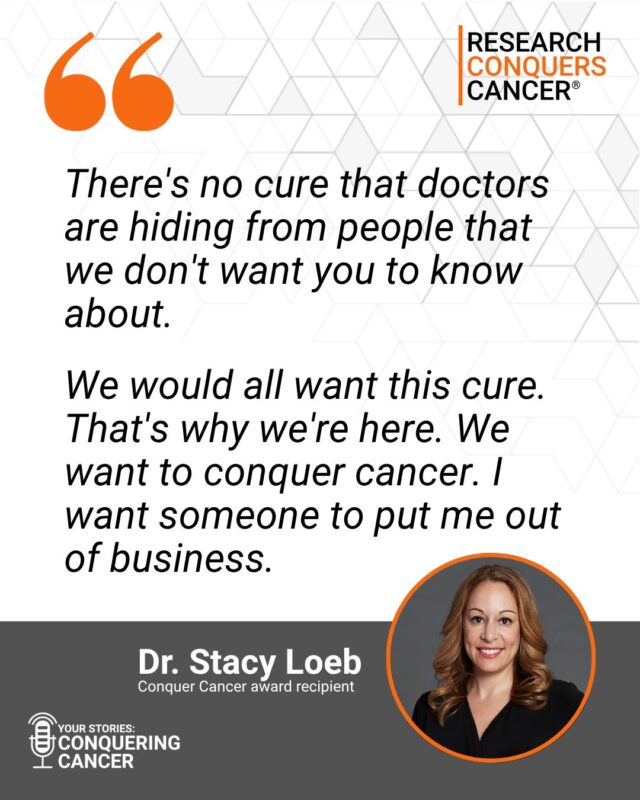 Tackling Cancer Misinformation with Expert Stacy Loeb - Conquer Cancer, the ASCO Foundation
