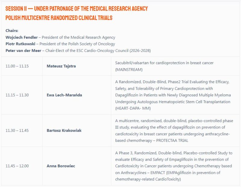 Sebastian Szmit: Summit on Cardio-Oncology Excellence 2025 Gains Medical Research Agency Patronage