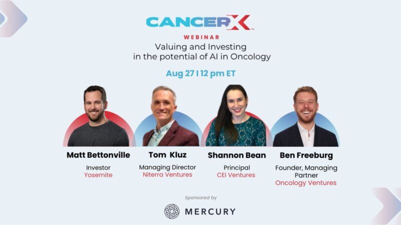 Valuing and Investing in the Potential of AI in Oncology – CancerX