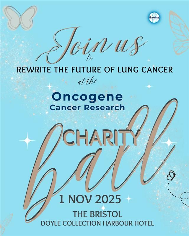 Kick Off Lung Cancer Awareness Month with the Oncogene Charity Ball - Oncogene Cancer Research