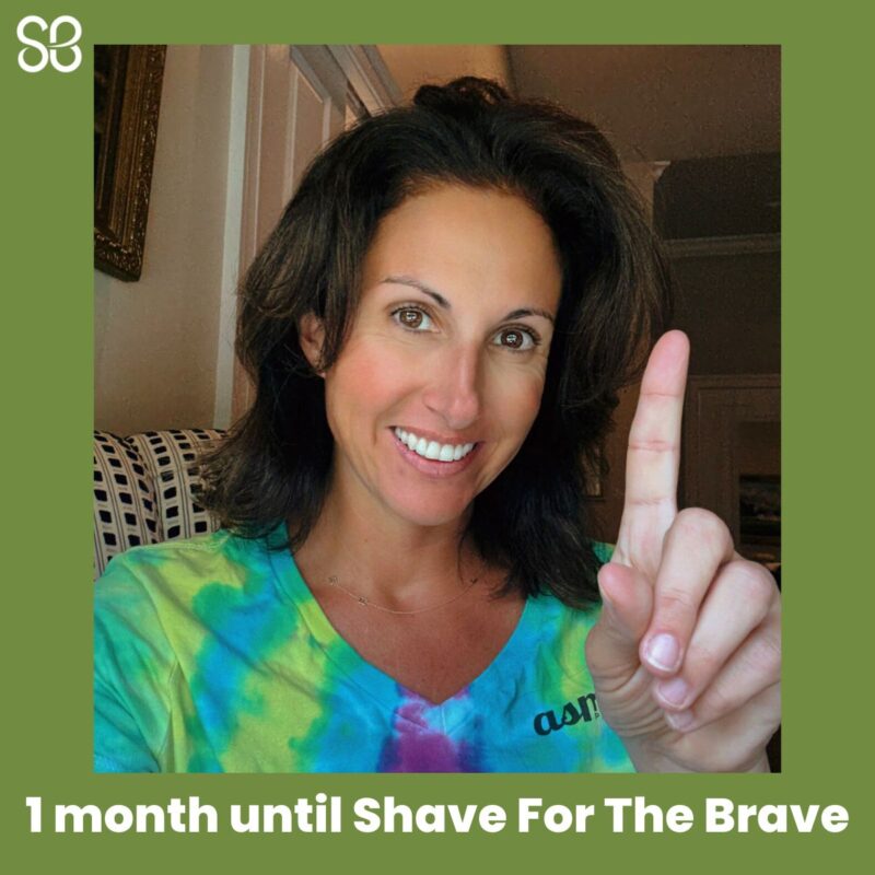 Ashley Russo: 1 Month until Shave for the Brave