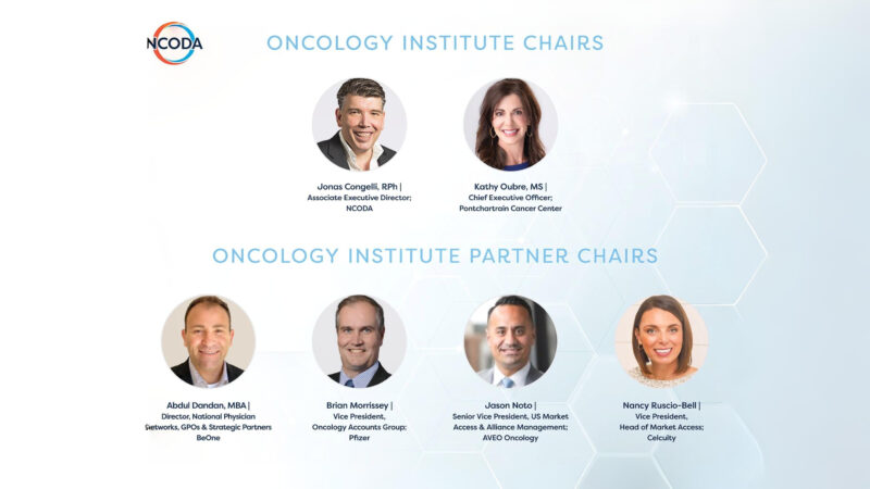 Celebrating NCODA’s Oncology Institute Chairs and Partner Chairs