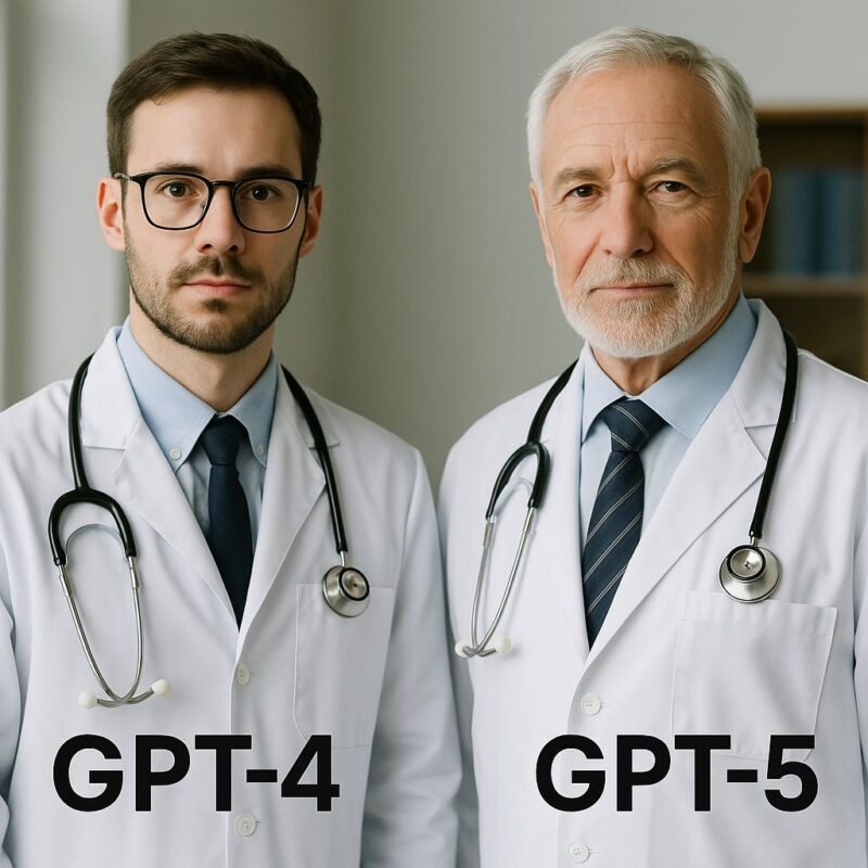 GPT 4 vs GPT 5 