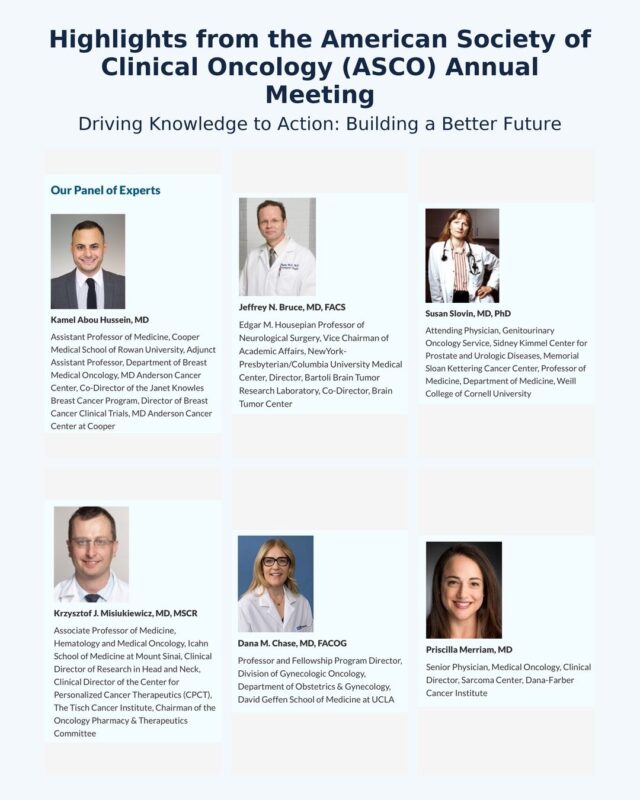Kamel Abou Hussein: Driving Knowledge to Action - Highlights from ASCO 2025