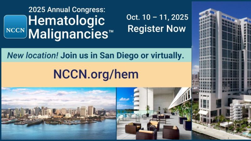 Registration Is Open for the Annual Hematologic Malignancies Congress – NCCN
