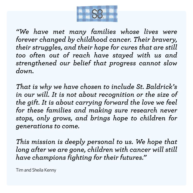 Make-A-Will Month: Leave a Gift to Fight Childhood Cancer - St. Baldrick's Foundation