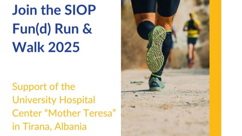 Join the SIOP Fun(d) Run and Walk to Benefit Children with Cancer – SIOP