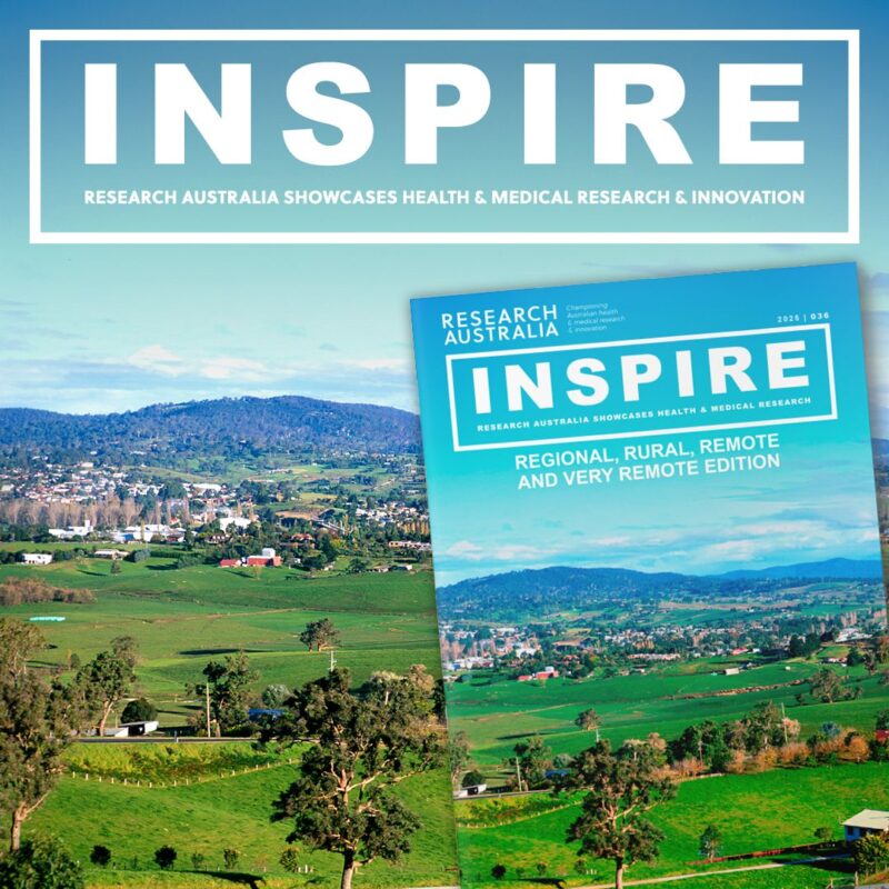 Tracey O'Brien: Honored to Contribute to Research Australia’s INSPIRE Magazine