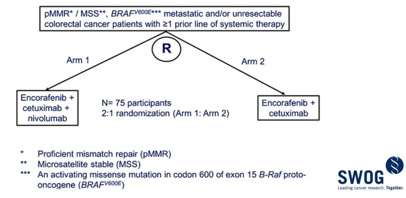 Van Morris: Encorafenib, Cetuximab, and Nivolumab in MSS BRAF V600E mCRC