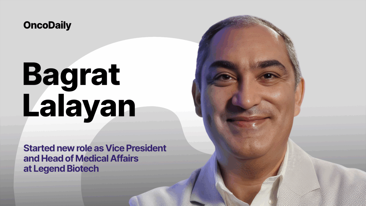Bagrat Lalayan Started New Role as Vice President and Head of Medical Affairs at Legend Biotech