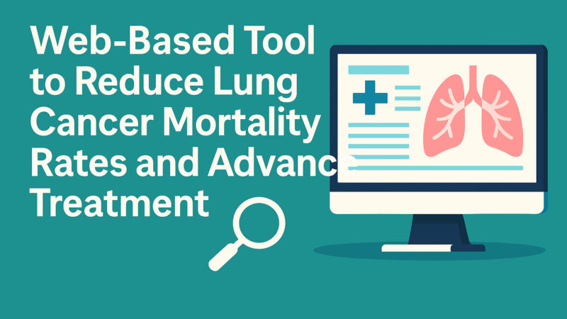 Web-Based Tool to Reduce Lung Cancer Mortality Rates and Advance Treatment