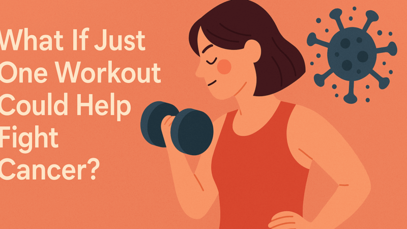 Sami (Papacek) Mansfield: What If Just One Workout Could Help Fight Cancer? 