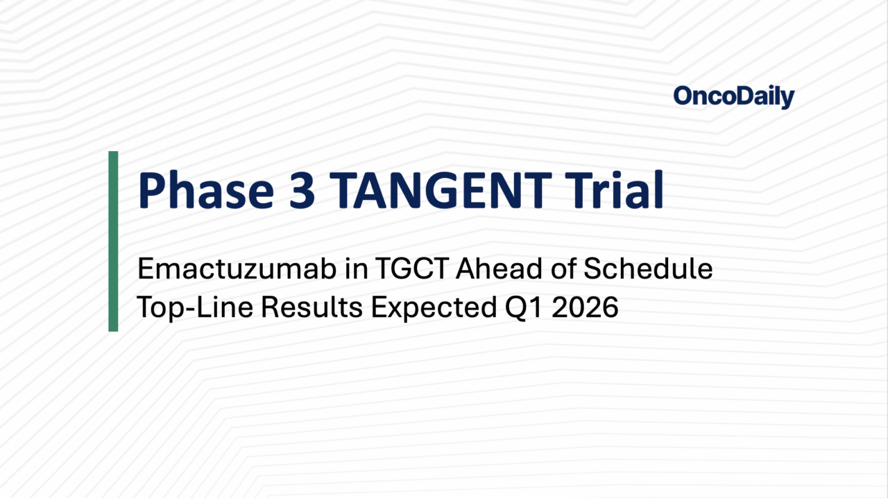 Breakthrough Emactuzumab Phase 3 TANGENT Trial in TGCT: SynOx Pharma Reports Enrollment Completed Ahead of Schedule
