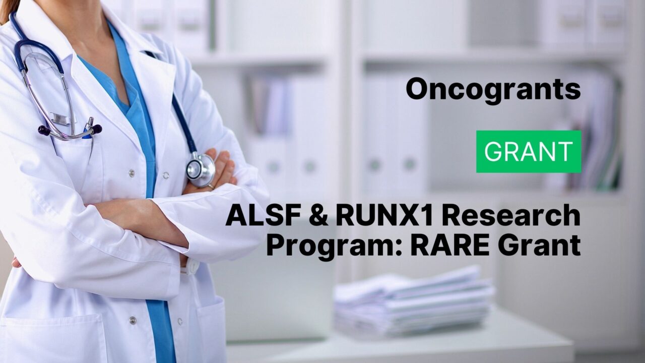 ALSF & RUNX1 Research Program — RARE Grant