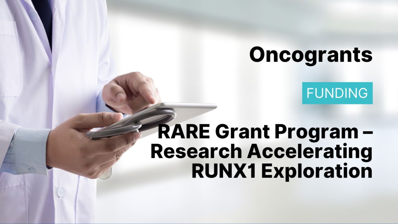 RARE Grant Program – Research Accelerating RUNX1 Exploration