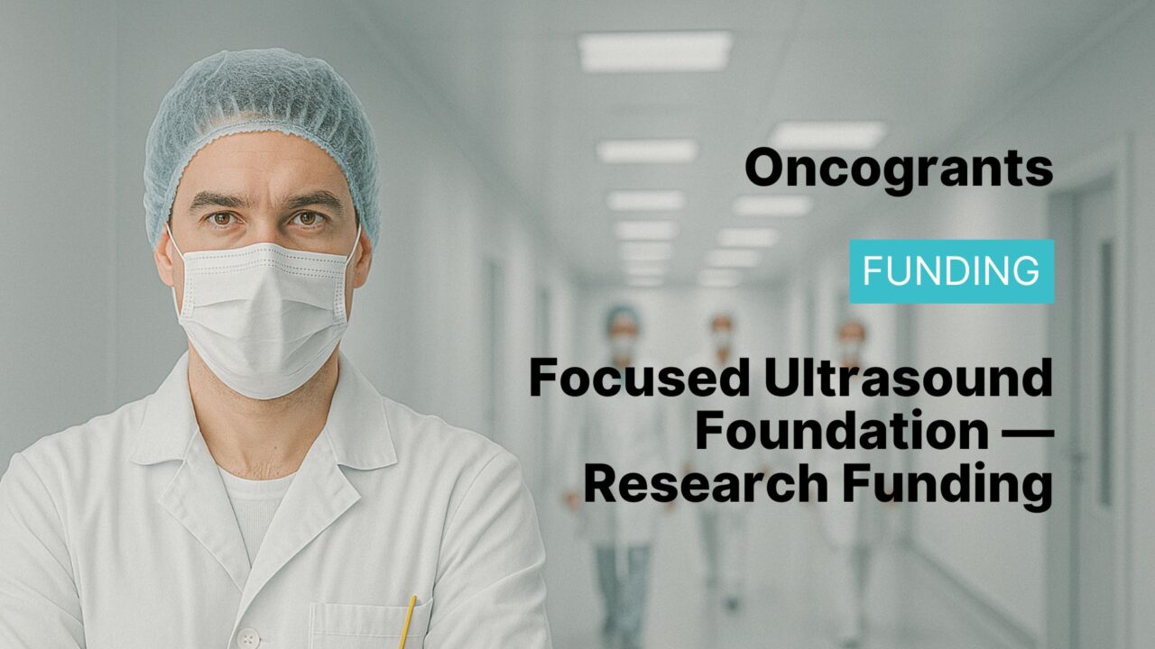 Focused Ultrasound Foundation — Research Funding