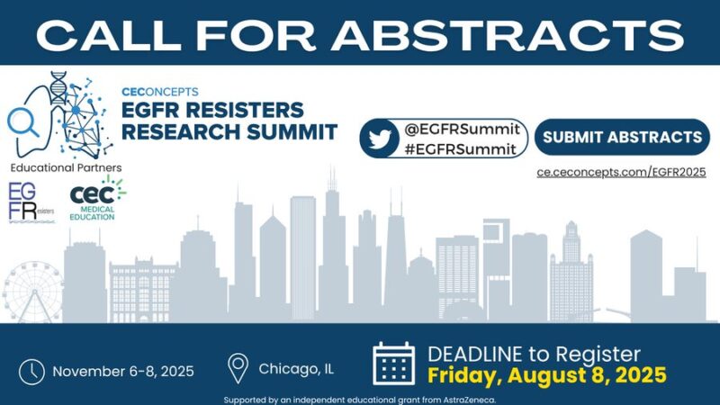 Got Unpublished Research in EGFRm Lung Cancer? – EGFR Resisters Research Summit