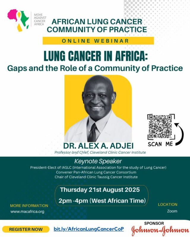 Lung Cancer in Africa: Gaps and Role of a Community of Practice - Move Against Cancer Africa