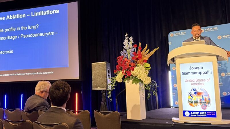 Drew Moghanaki: Cautionary Lessons from Dr. Mammarappallil on Percutaneous MWA for Lung Tumors