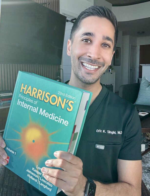Eric Singhi: Honored to Co-author the Lung Cancer Chapter in Harrison’s Internal Medicine