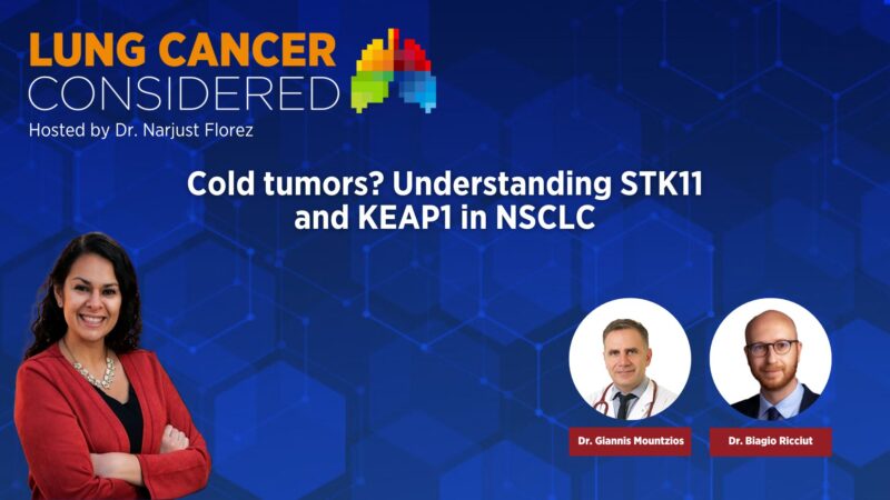 Giannis Mountzios: Discussing the Role of STK11/KEAP1/KRAS Mutations in Immune Modulation in NSCLC