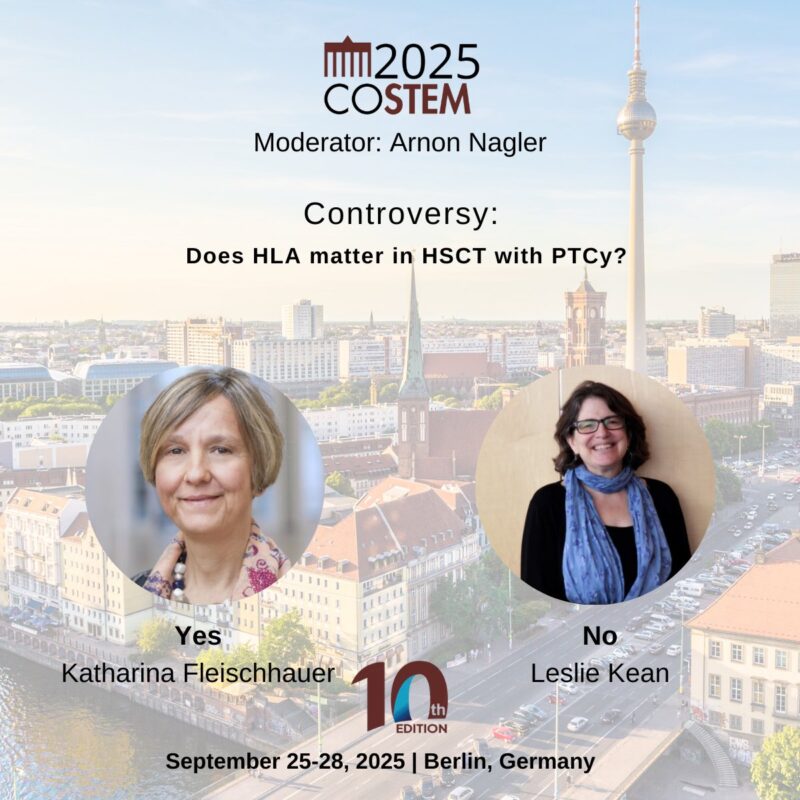 Nico Gagelmann: Does HLA Matter In the PTCY Era? Join COSTEM to Know