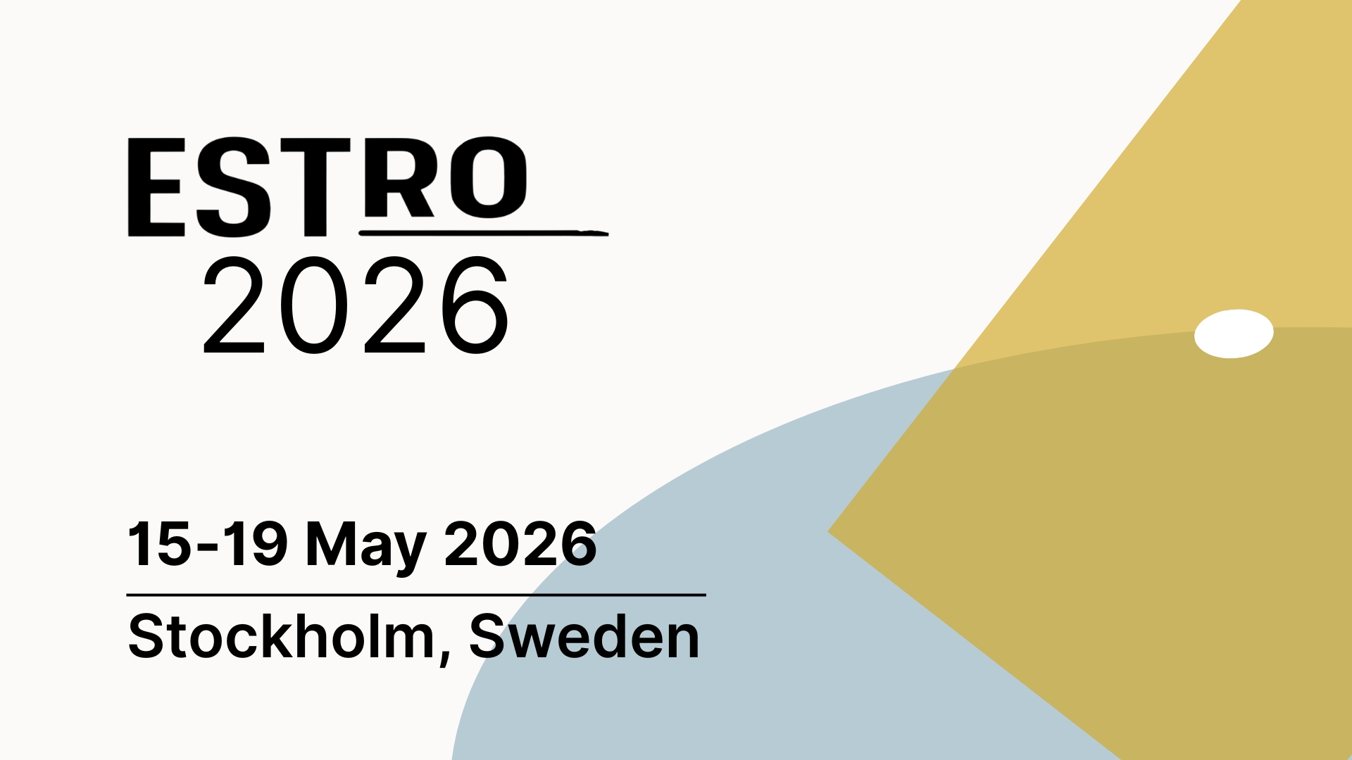 ESTRO 2026