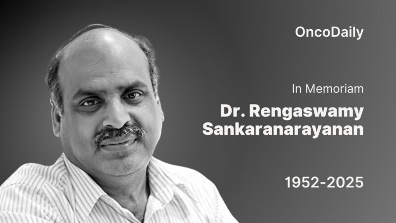 In Memoriam: Dr. Rengaswamy Sankaranarayanan (1952-2025)