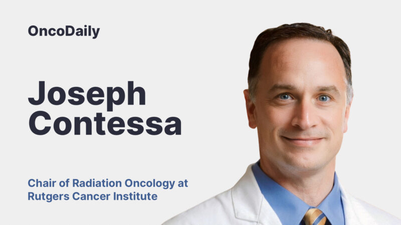 Joseph Contessa Selected as the Chair of Radiation Oncology at Rutgers Cancer Institute