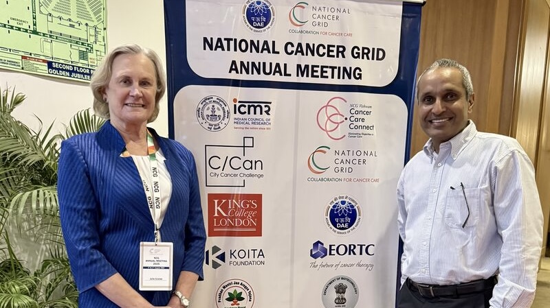 Julie Gralow: Excited to be Attending the National Cancer Grid India Annual Meeting