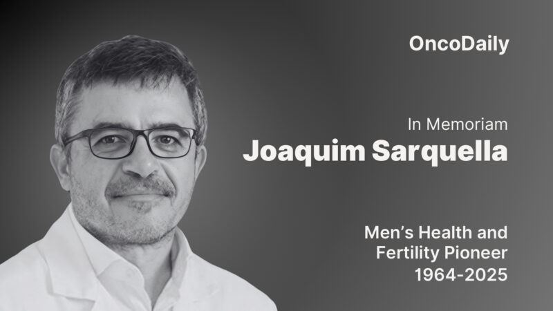 In Memoriam: Dr. Joaquim Sarquella Geli – Pioneer in Men’s Health and Fertility (1964–2025)