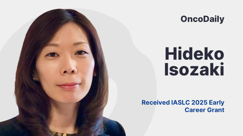 Hideko Isozaki Received IASLC 2025 Early Career Grant