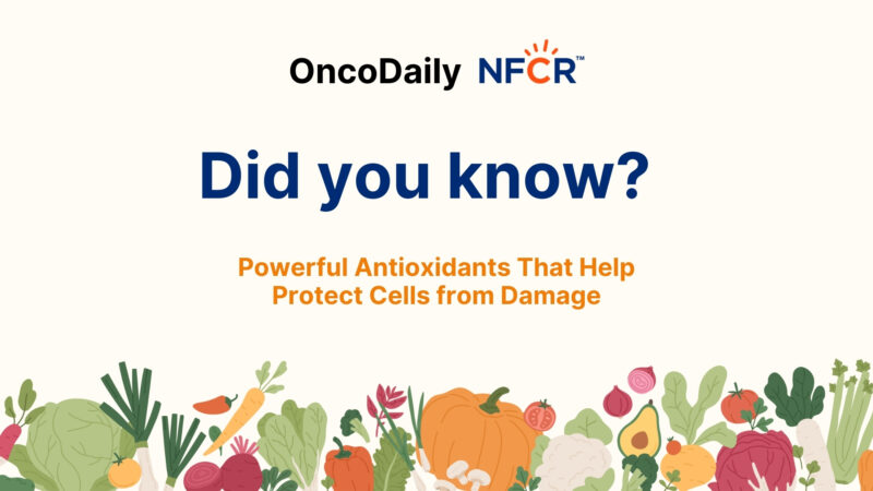 Powerful Antioxidants That Help Protect Cells from Damage – NFCR