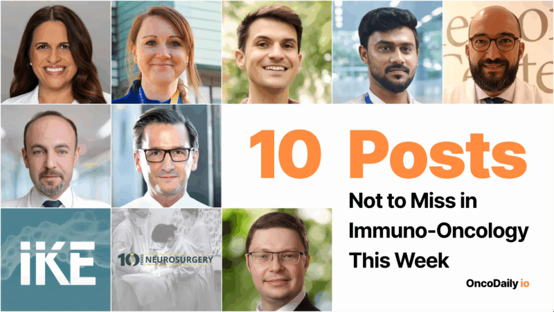10 Must-Read Posts in Immuno-Oncology This Week