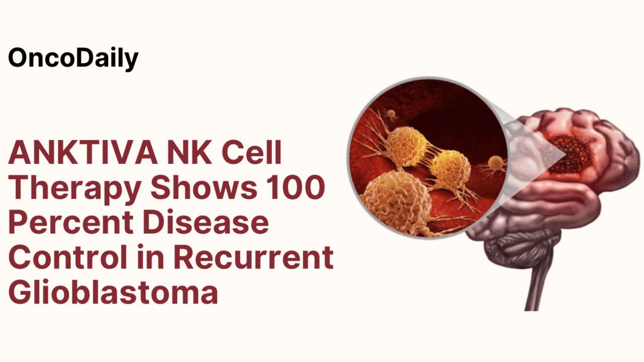 ANKTIVA NK Cell Therapy Shows 100 Percent Disease Control in Recurrent Glioblastoma – ImmunityBio