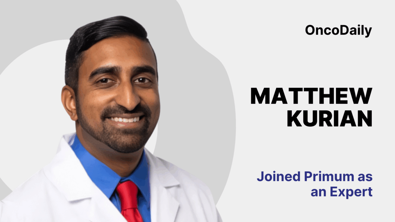 Matthew Kurian Joined Primum as an Expert