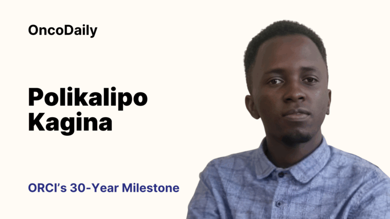 Polikalipo Kagina: ORCI’s 30-Year Milestone