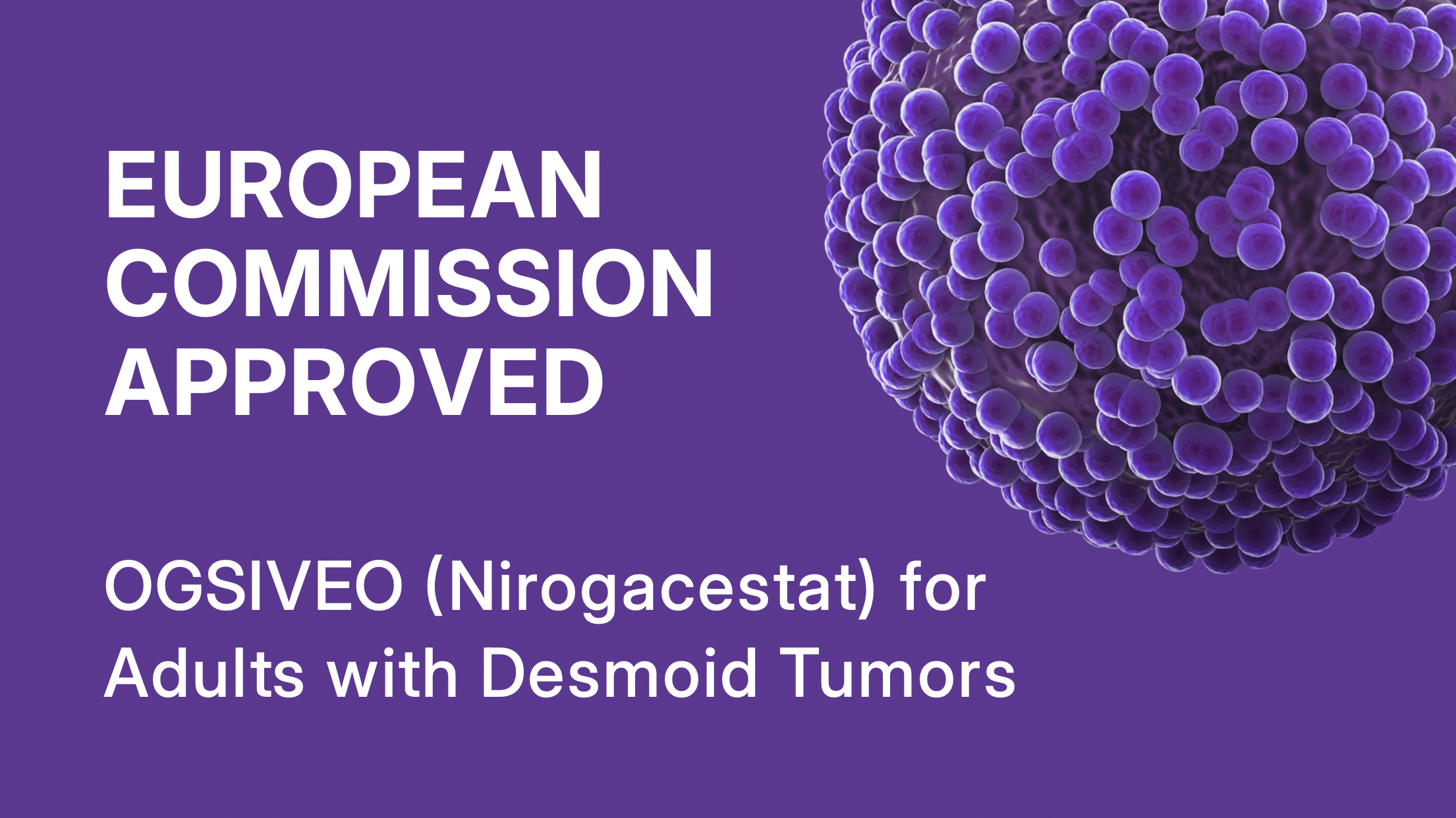 OGSIVEO (Nirogacestat) Receives European Commission Approval for Desmoid Tumor Treatment